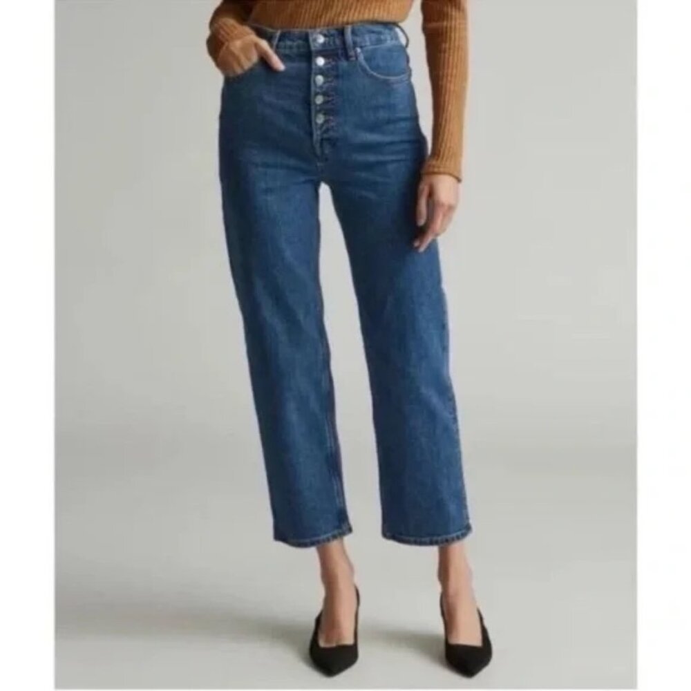 Everlane The Way High Jean in Organic Cotton | size 28 regular